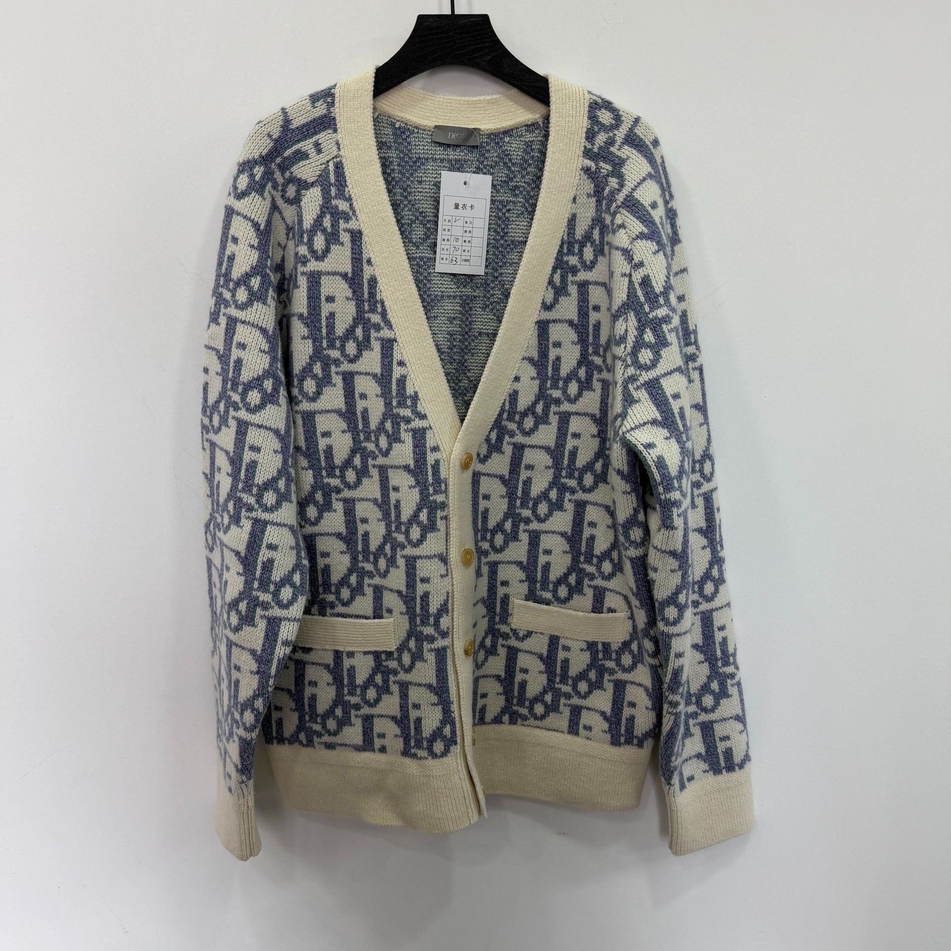 Dior Dior Retro Wool Sweater L Women Size L / US 10 / IT 46 - 1 Thumbnail