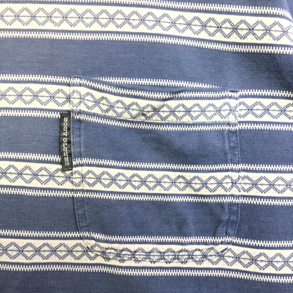 Body Glove × Vintage Vintage Body Glove Motive Stripe Pocket Tshirt Size US M / EU 48-50 / 2 - 5 Thumbnail