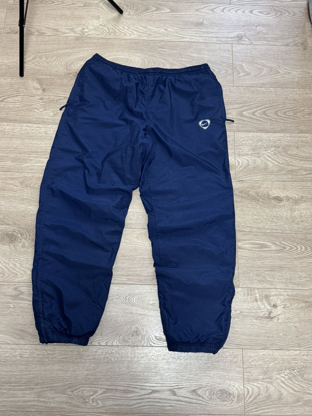 Nike Vintage Nike Nylon Y2K baggy pants navy men’s XL size Size US 34 / EU 50 - 10 Thumbnail