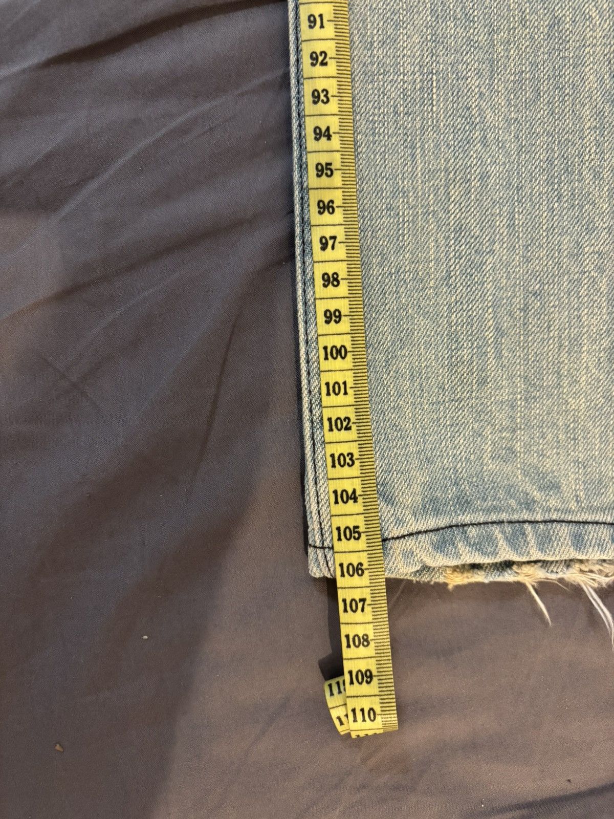 Number (N)ine fw2001 Number (N)ine blue Denim Jeans Archive Size US 30 / EU 46 - 11 Thumbnail
