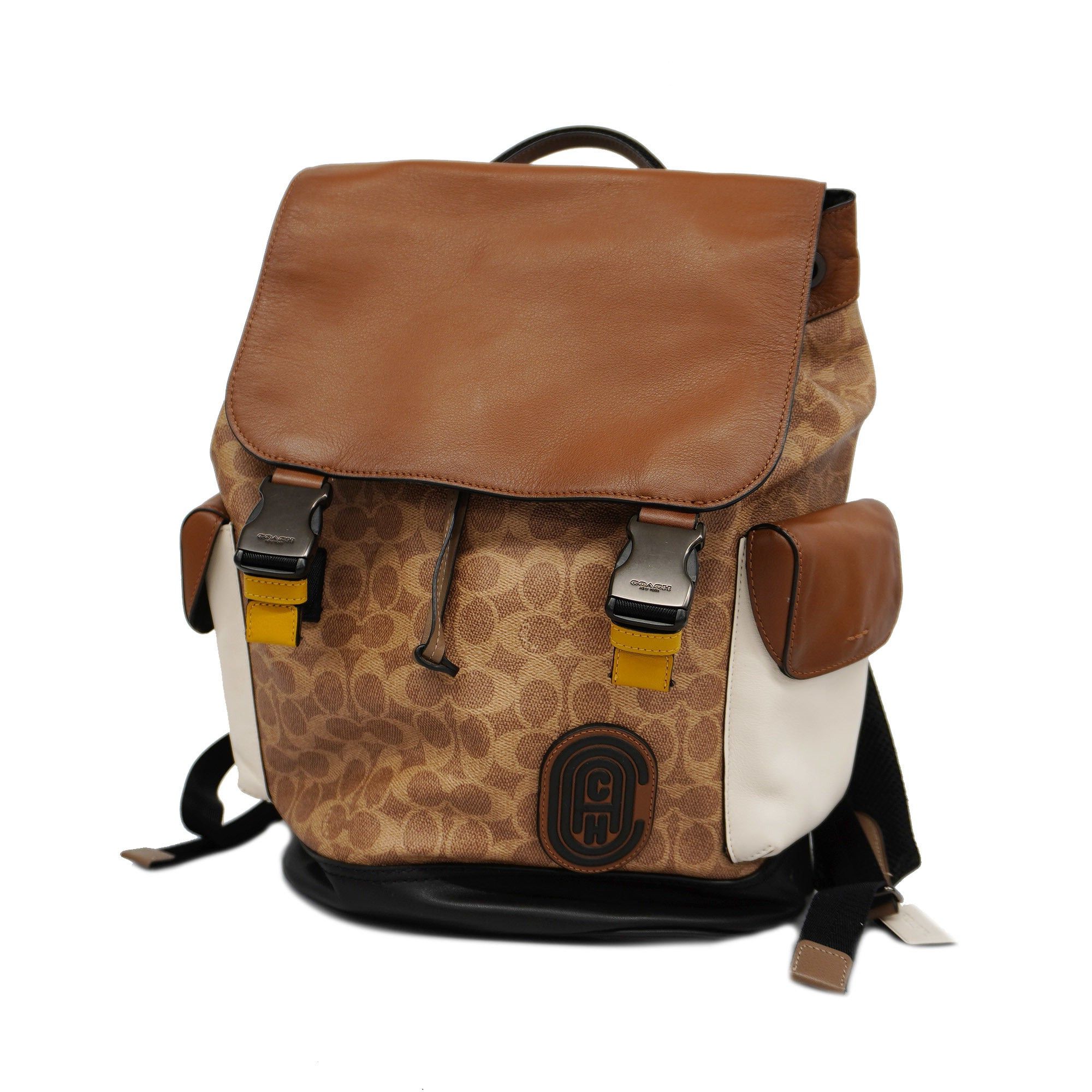 Coach COACHAuth Signature Rucksack Rivington Men's Leather Backpack ...