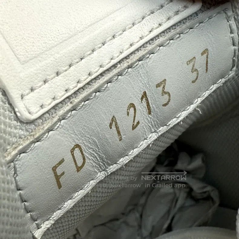 Louis Vuitton Louis Vuitton Trainer white cement shoes Size US 5 / EU 37 - 6 Thumbnail