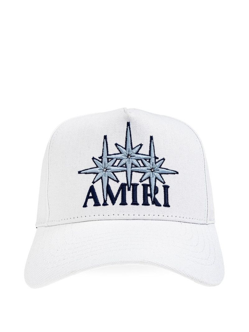 Amiri o1orln0426 Size: OS / Starburst Baseball Hat / Cap in White Size ONE SIZE - 1 Thumbnail