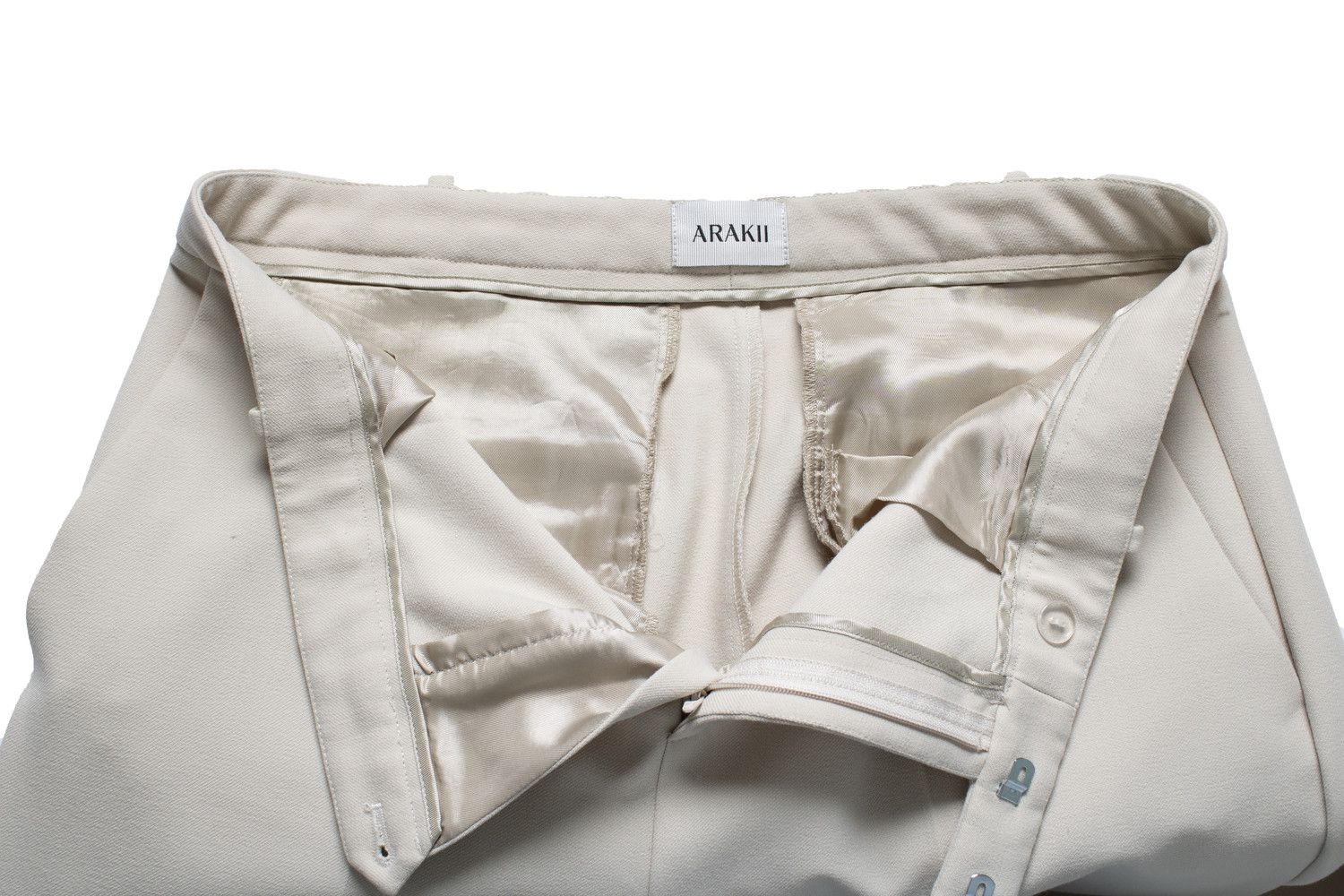 Other Arakii, beige Sora pantalon with slide pockets Size 28" / US 6 / IT 42 - 6 Thumbnail