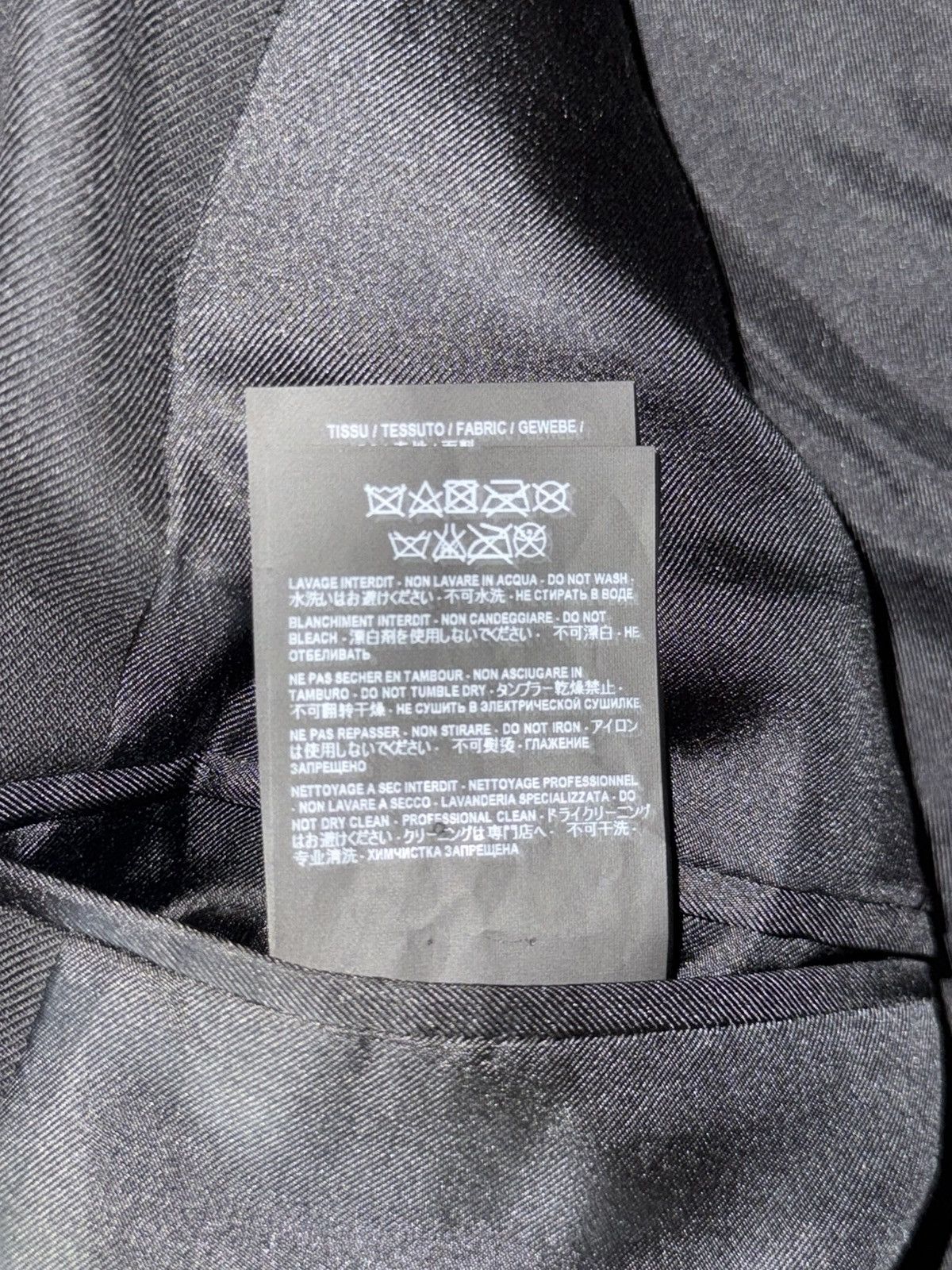 Saint Laurent Paris Hedi Slimane Saint Laurent jacket Swarovski Crystal new Size 48R - 5 Thumbnail