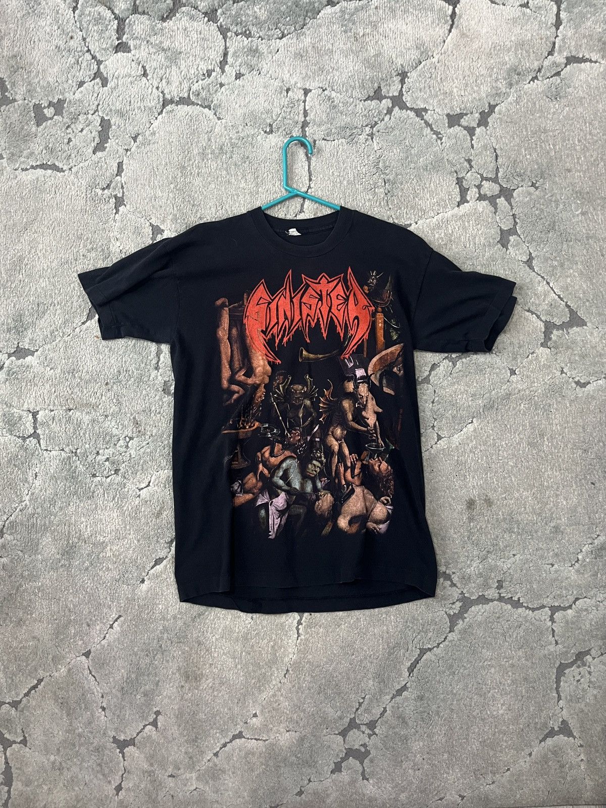 Band Tees × Vintage Sinister Sacramental Carnage Tour T Size US L / EU 52-54 / 3 - 1 Thumbnail