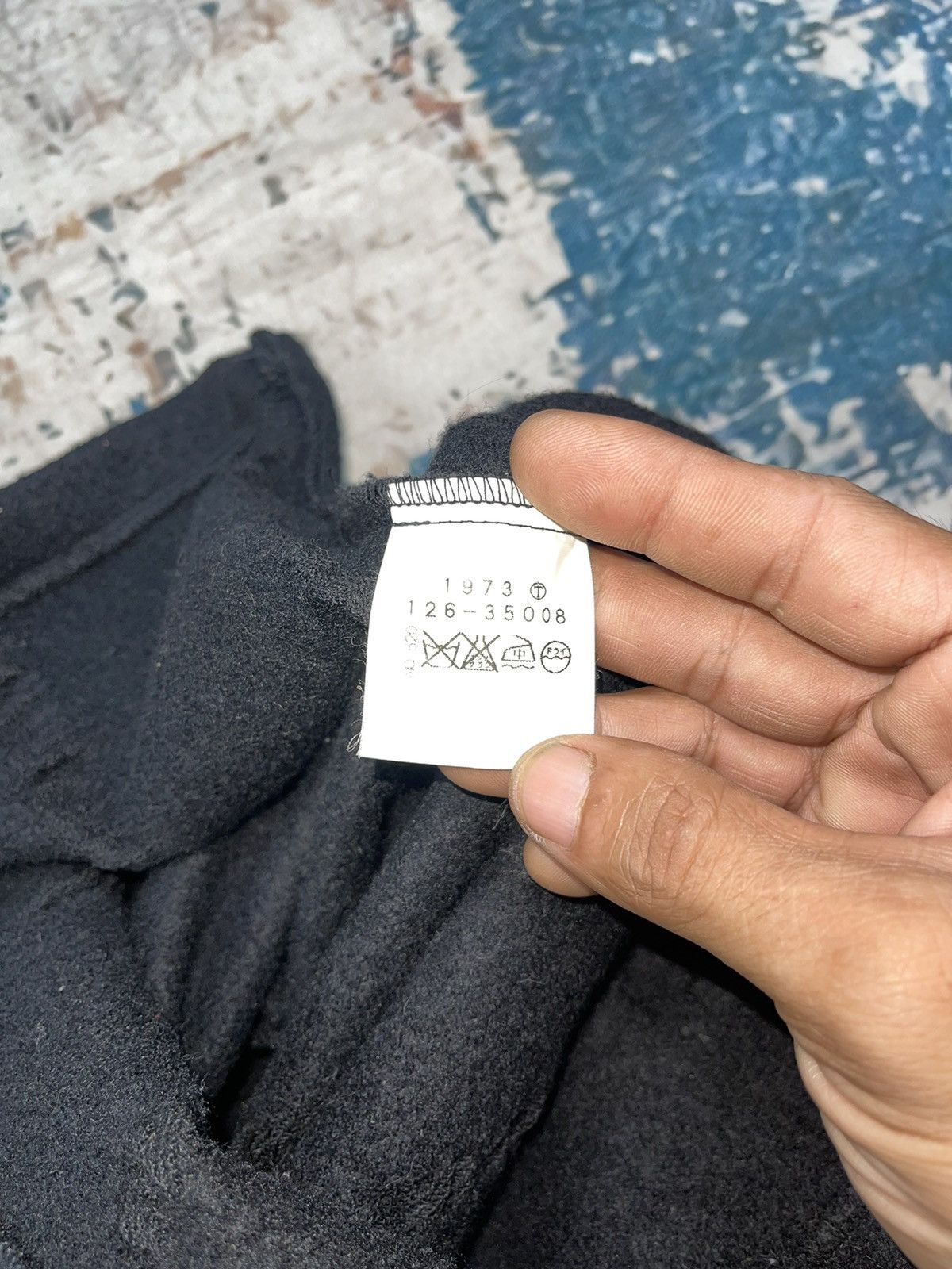 Boycott Issey Miyake Boycott Quarter Zip Wave Knit Pull Over Size US S / EU 44-46 / 1 - 12 Thumbnail