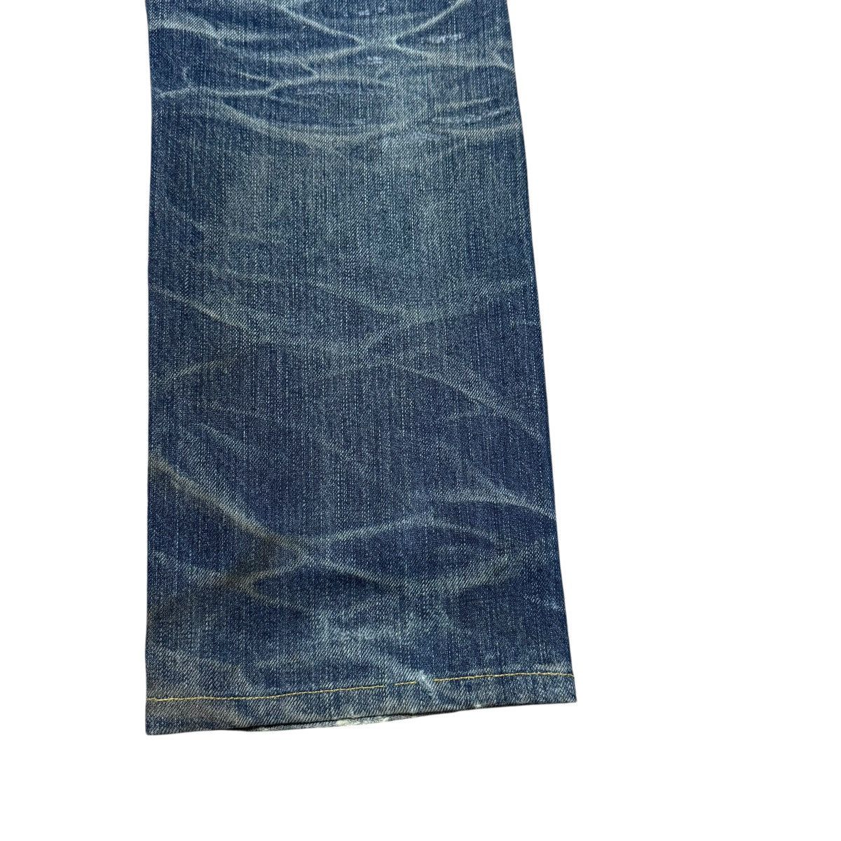 KURO Kuro Distressed Denim Selvedge Jeans Size US 32 / EU 48 - 16 Thumbnail