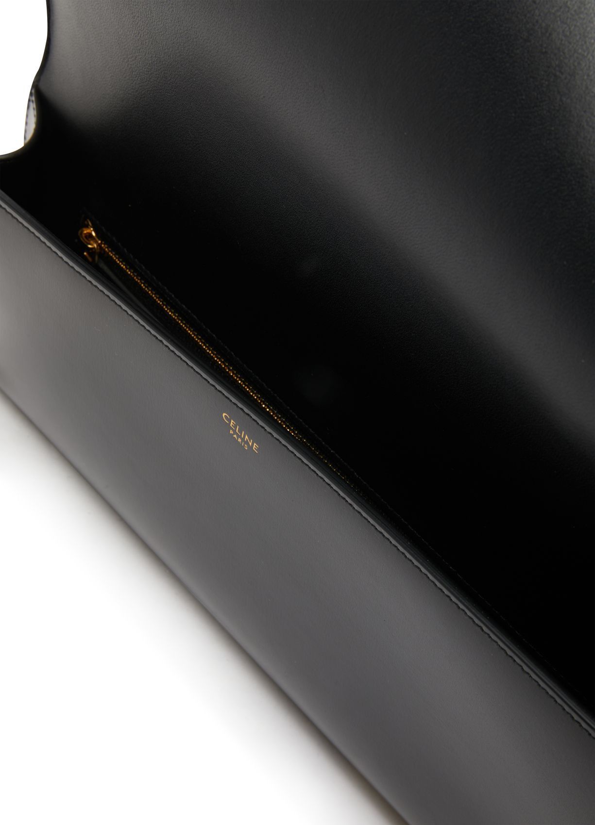 Celine o1w1db10125 110763EPT Size: OS / Asymetric Clutch in Black Size ONE SIZE - 4 Thumbnail