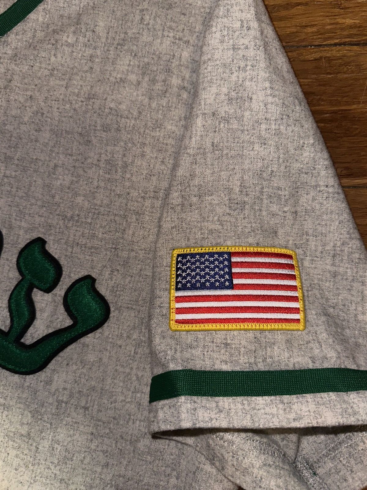 Mitchell & Ness × Supreme Supreme mitchell and ness wool baseball jersey Size US M / EU 48-50 / 2 - 4 Thumbnail