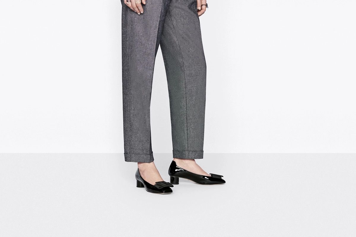 Dior o1bcso1str0225 Idylle Pump in Black Size US 9 / IT 39 - 6 Thumbnail