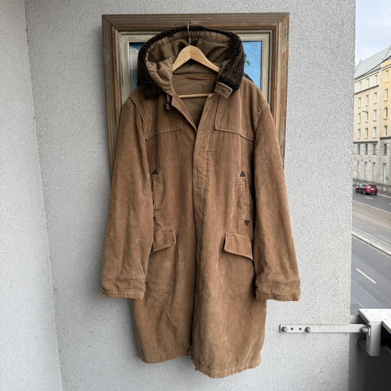Our Legacy Our Legacy Corduroy Coat Brown Hooded Size US L / EU 52-54 / 3 - 1 Thumbnail