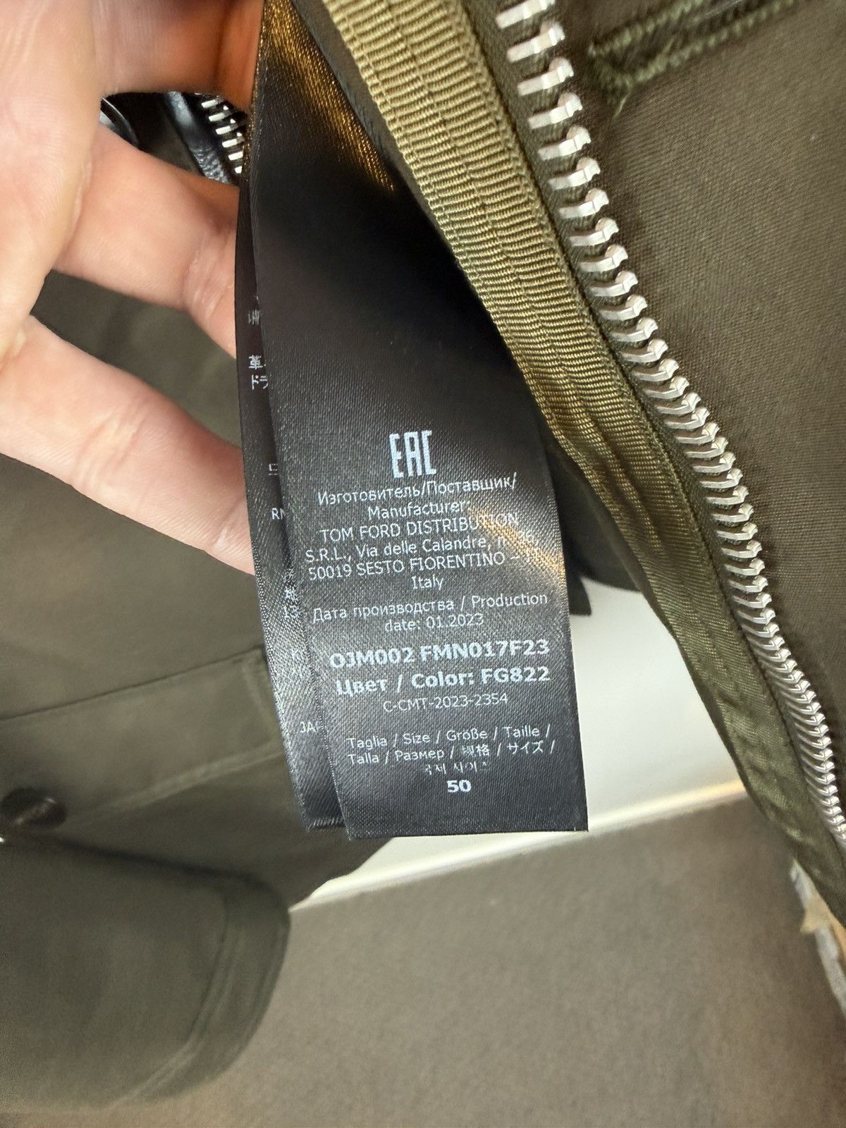Tom Ford Tom Ford Technical Military Jacket S24 Large Size US M / EU 48-50 / 2 - 7 Thumbnail