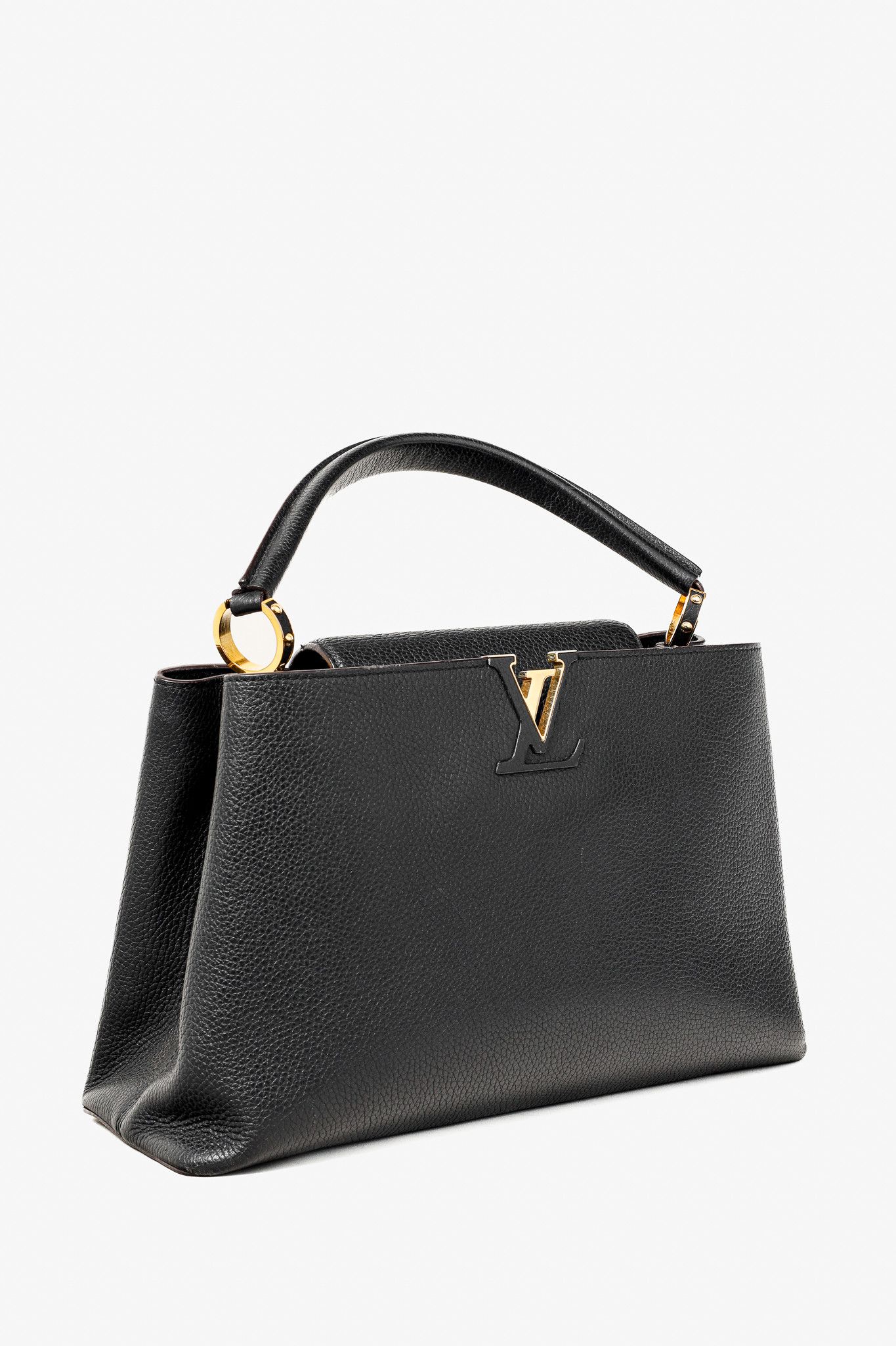 Louis Vuitton Louis Vuitton Capucines MM Taurillon Leather Satchel Size ONE SIZE - 1 Thumbnail