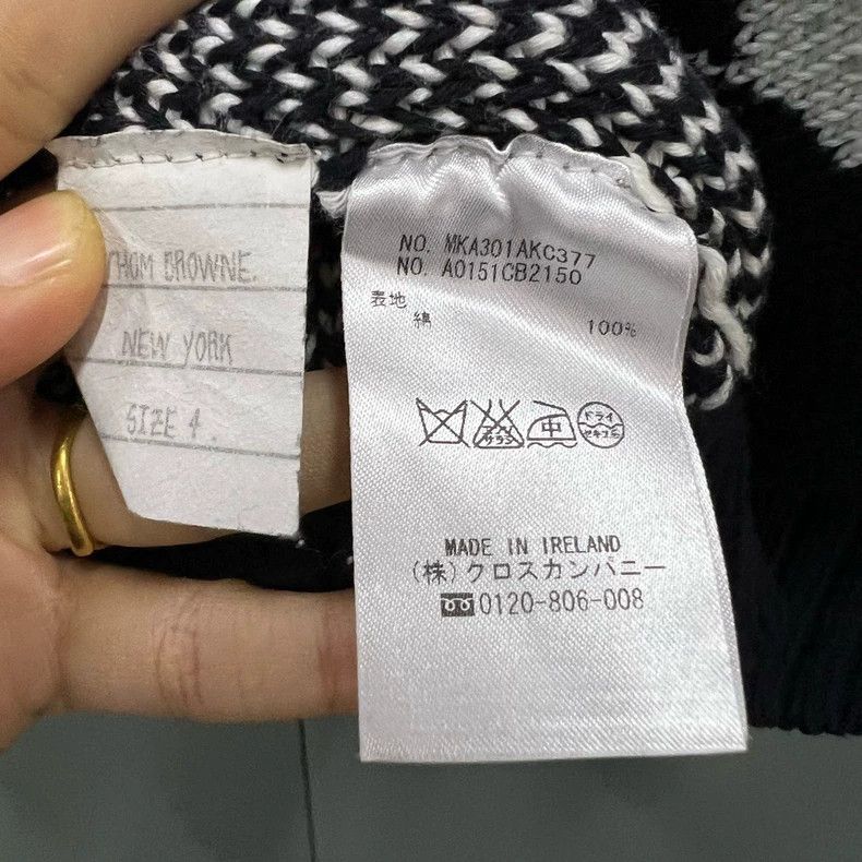 Thom Browne Thom Browne Printed knitwear with foreign animal elements 2 Size US XL / EU 56 / 4 - 4 Thumbnail