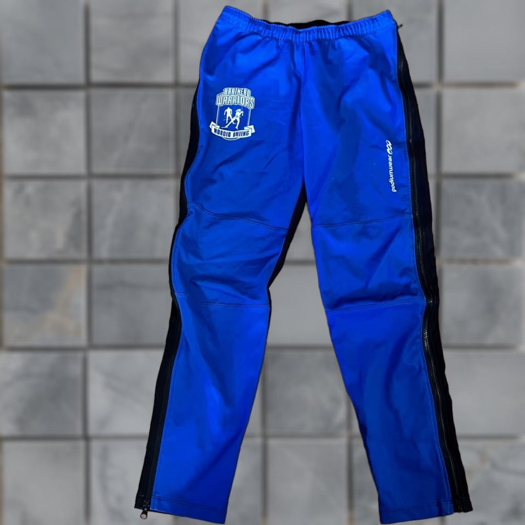 Vintage Podium Wear Pants Unisex Adults XL Side Zip Track Nordic Ski Brainerd Blue Size 40" / US 18 - 1 Thumbnail