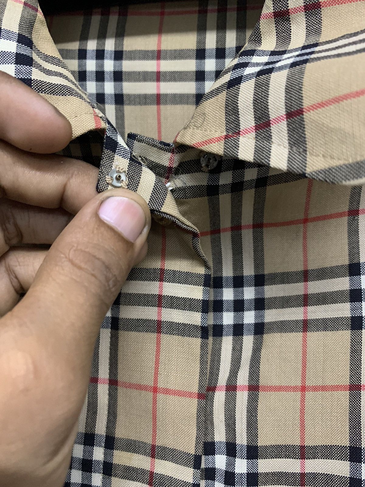 Burberry × Japanese Brand × Vintage VINTAGE BURBERRY NOVACHECK WOOL BUTTON UP SHIRT Size US M / EU 48-50 / 2 - 11 Thumbnail