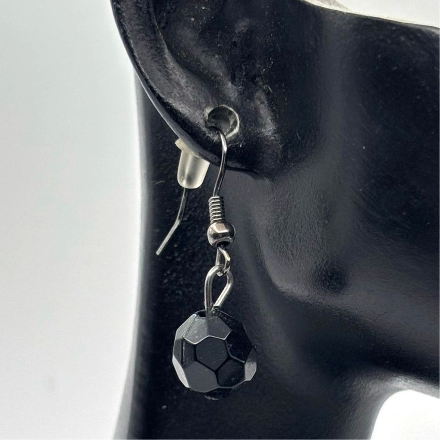 Other Black Beaded Earrings Size ONE SIZE - 1 Thumbnail
