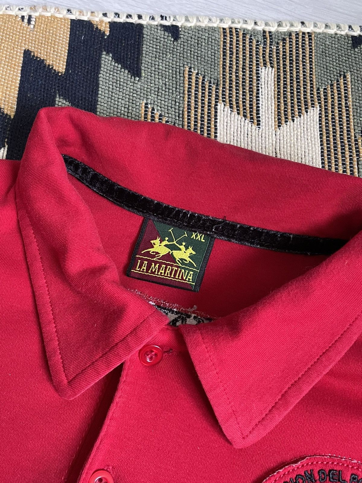 Other Vintage La Martina Dubai Polo Chief Kief Logo T-shirt Size US L / EU 52-54 / 3 - 14 Thumbnail