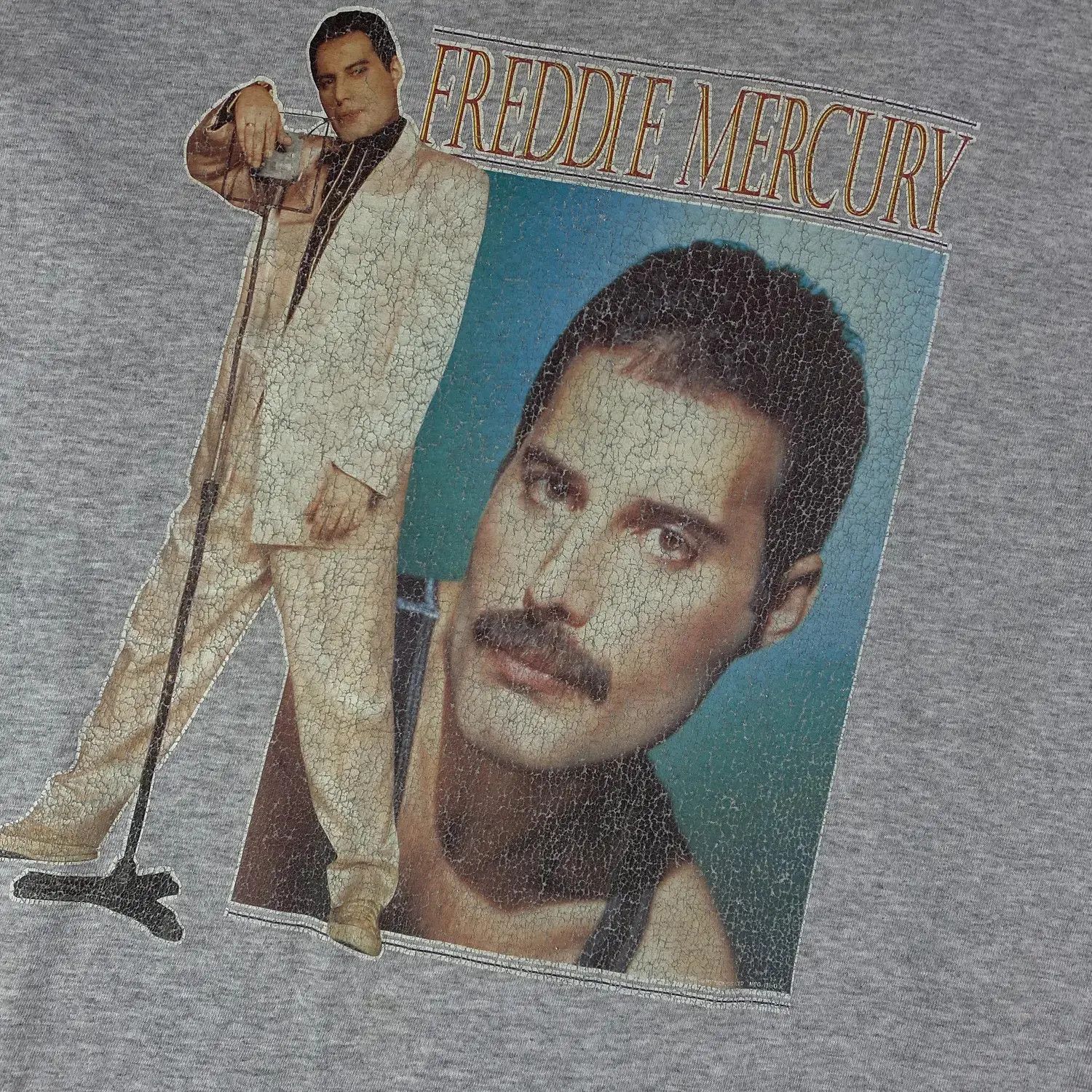 Band Tees Mens Vintage T Shirt Screen Stars Freddie Mercury Size XL Size US XL / EU 56 / 4 - 4 Thumbnail