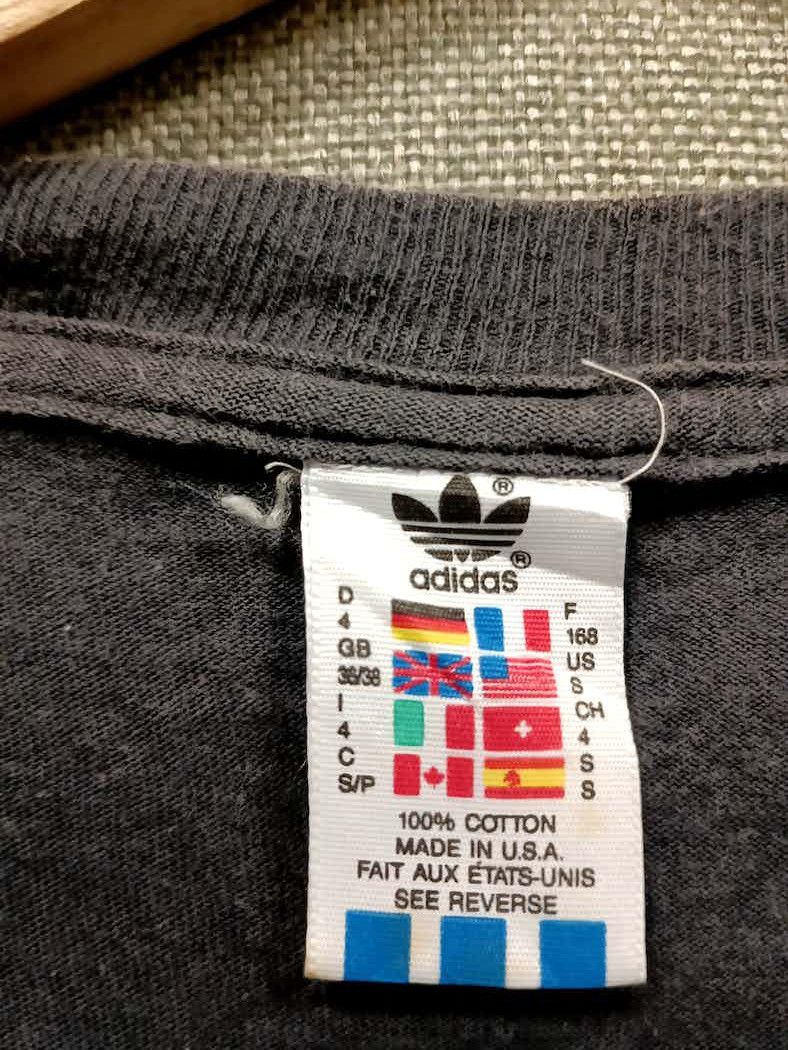 Adidas vintage 90s t shirt adidas three stripes Size US L / EU 52-54 / 3 - 5 Thumbnail
