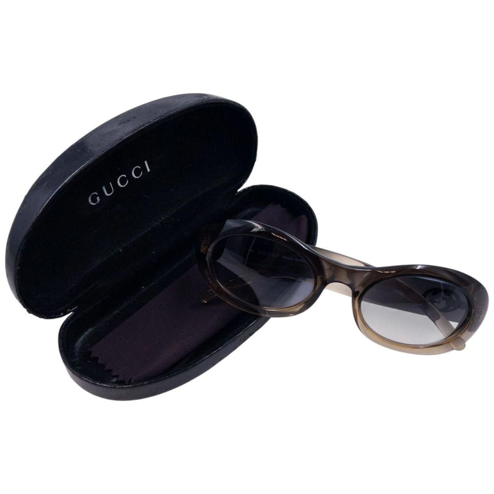 Gucci Vintage Gucci Gradient Sunglasses Size ONE SIZE - 8 Thumbnail