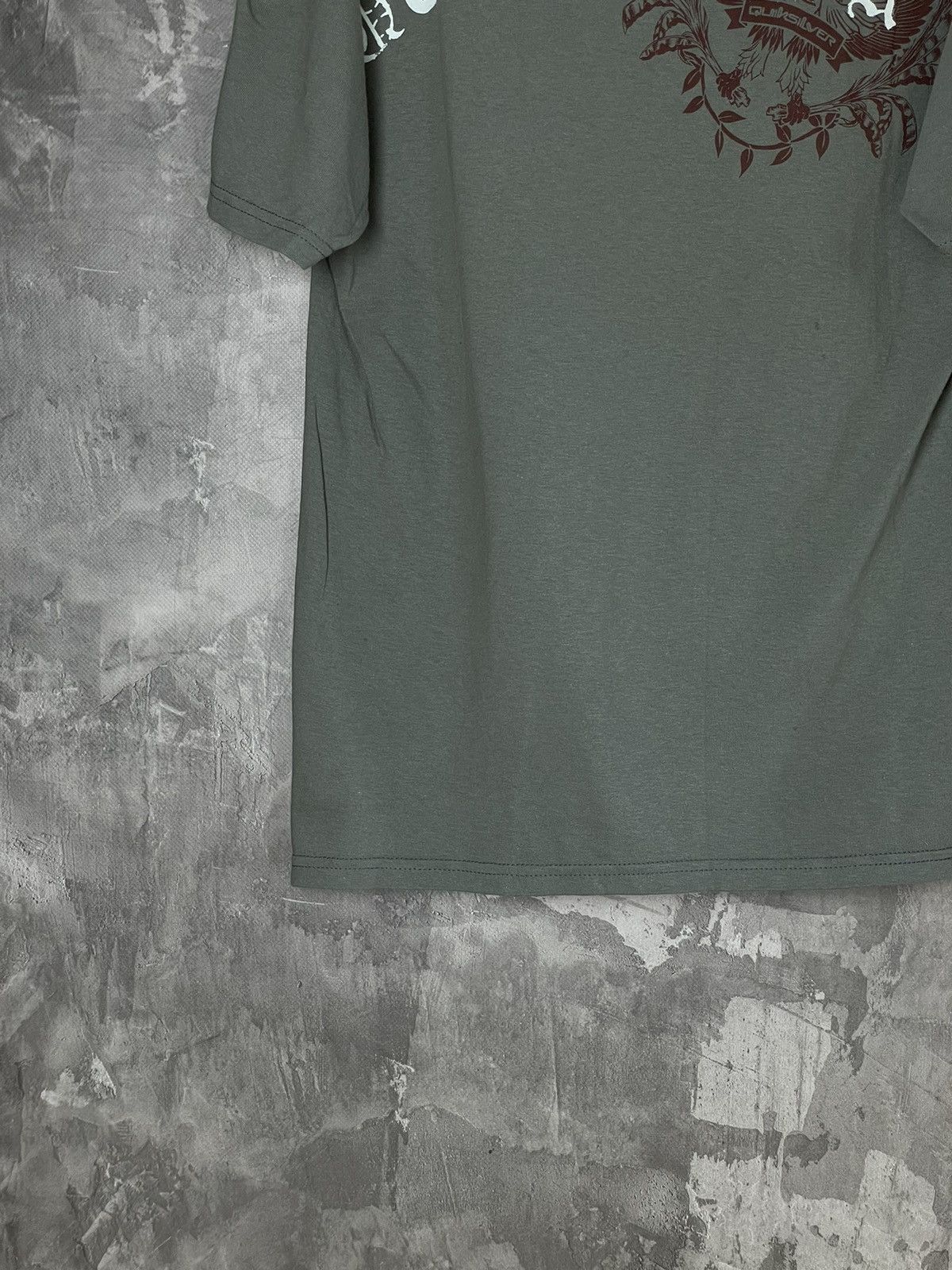 Quicksilver × Quiksilver × Vintage Vintage QUIKSILVER PUNK PRINT T shirt Graphic surf teeY2K Size US S / EU 44-46 / 1 - 5 Thumbnail
