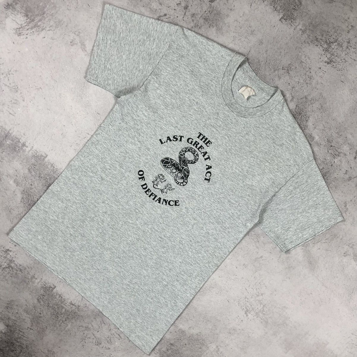 Vintage Vintage 90s Last Great Act of Defiance Single Tee Size US L / EU 52-54 / 3 - 1 Thumbnail