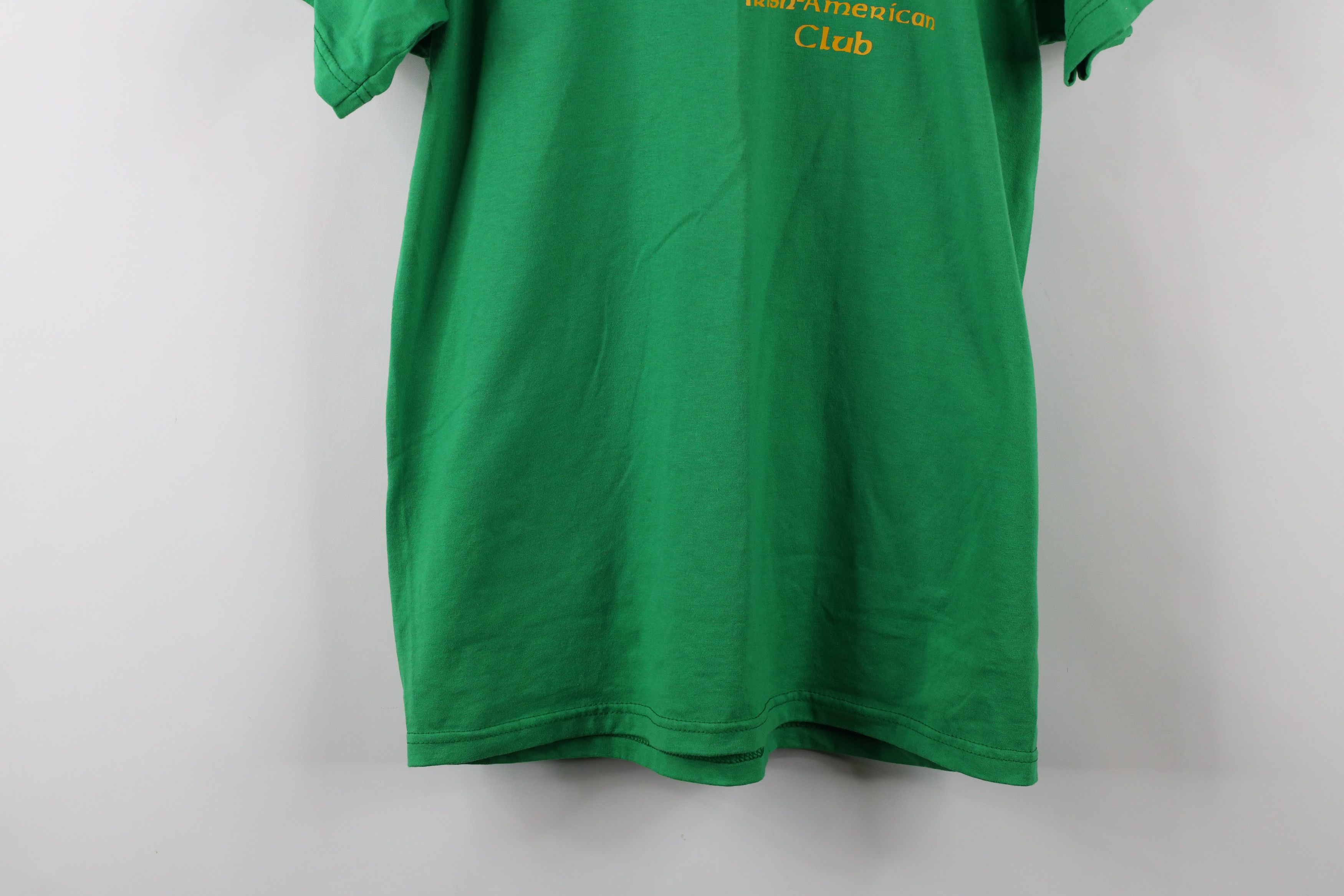 Vintage Vintage 90s Toledo Irish American Club Short Sleeve T-Shirt Size US L / EU 52-54 / 3 - 3 Thumbnail