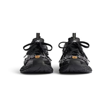 Balenciaga o1w1db10226 3XL Chain Sneakers In Black Size US 8 / EU 41 - 3 Thumbnail