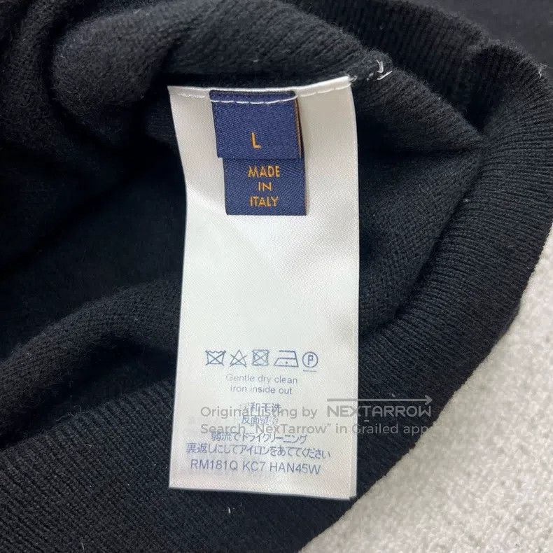 Louis Vuitton Louis Vuitton Embroidered logo hooded knit jacket Size US L / EU 52-54 / 3 - 5 Thumbnail