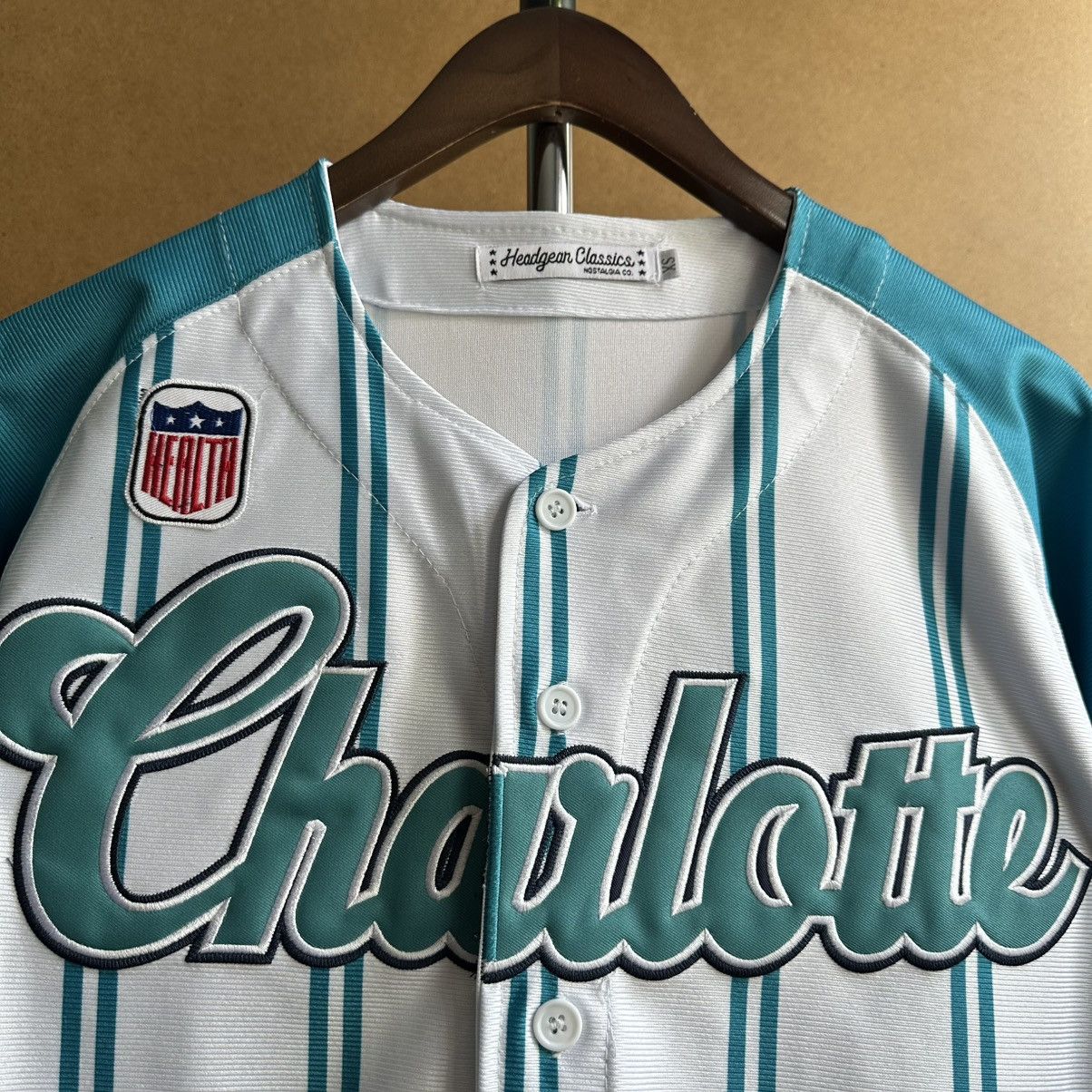 Vintage Vintage Charlotte Black Hornets 1950 Retro Baseball Jersey Size US XS / EU 42 / 0 - 5 Thumbnail