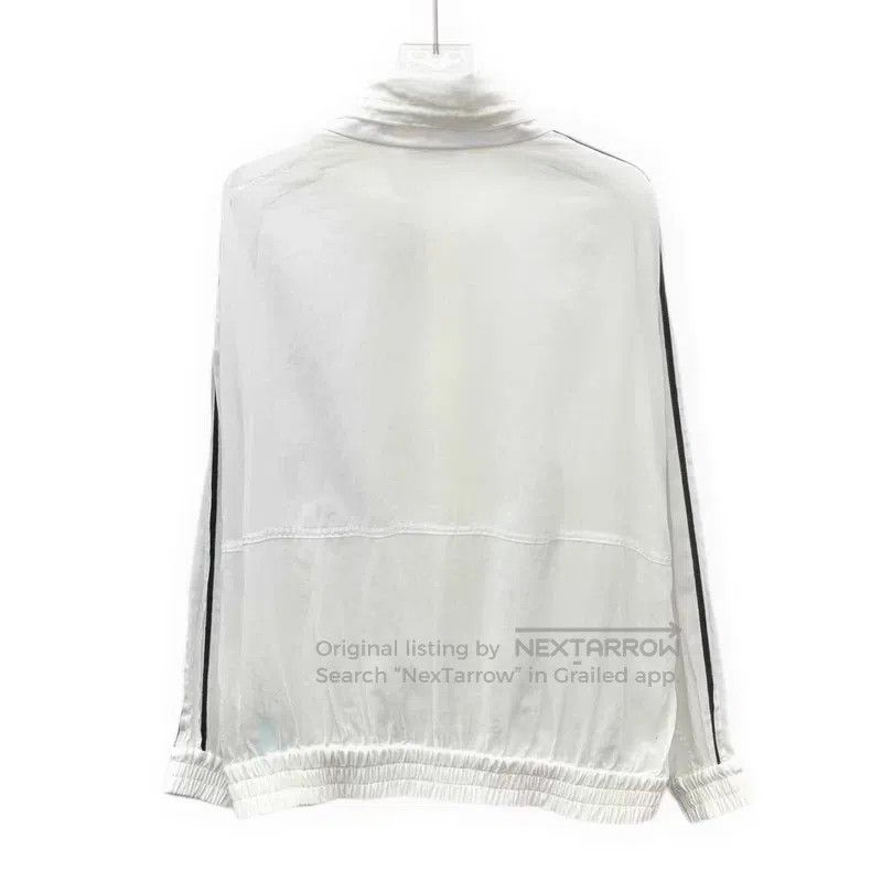 Brunello Cucinelli Brunello Cucinelli White Cotton Collar Zip Long Sleeve Jac Size XXS / US 00 / IT 34 - 2 Thumbnail