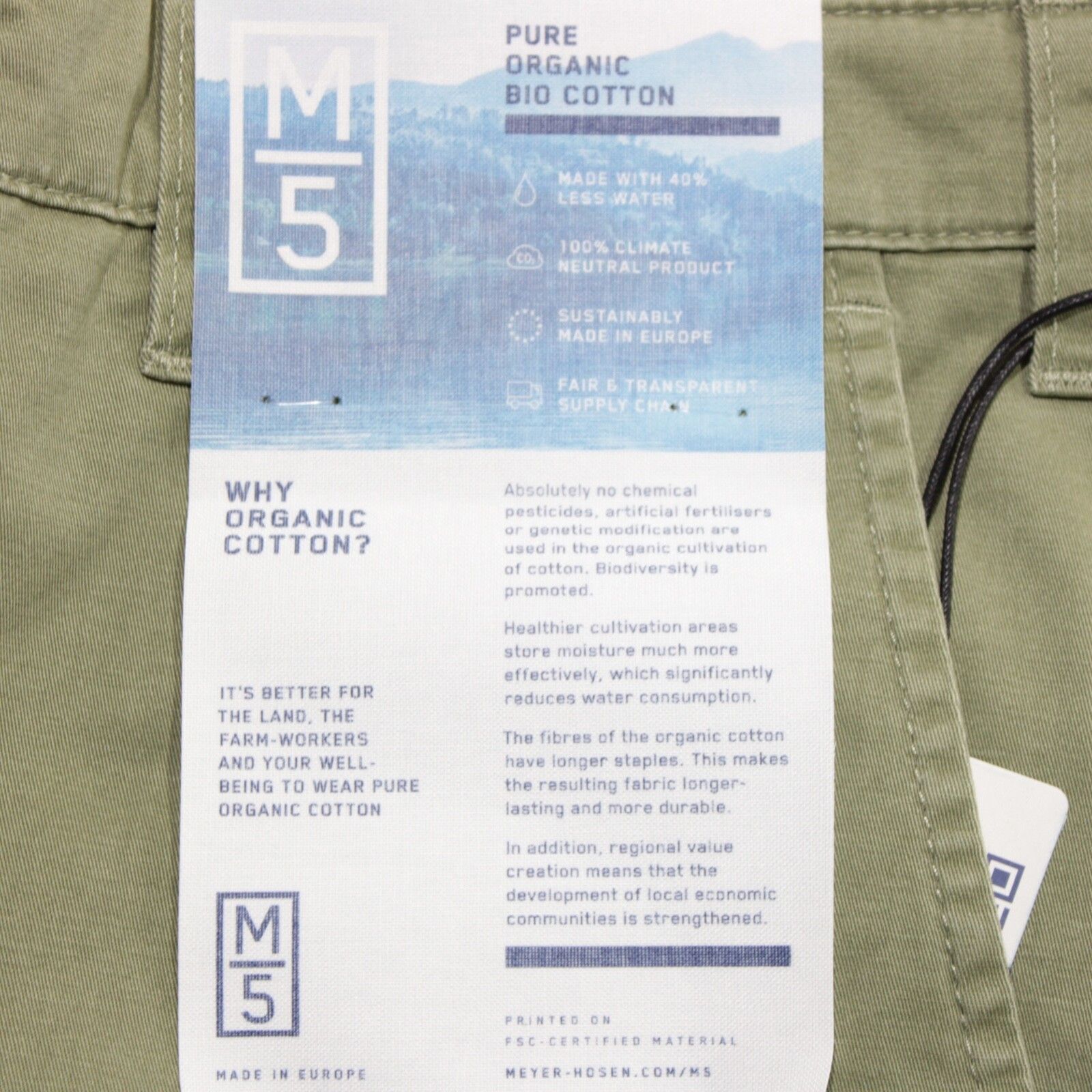 Other Meyer New with tags Chino Size 34 US In Green Size US 34 / EU 50 - 8 Thumbnail