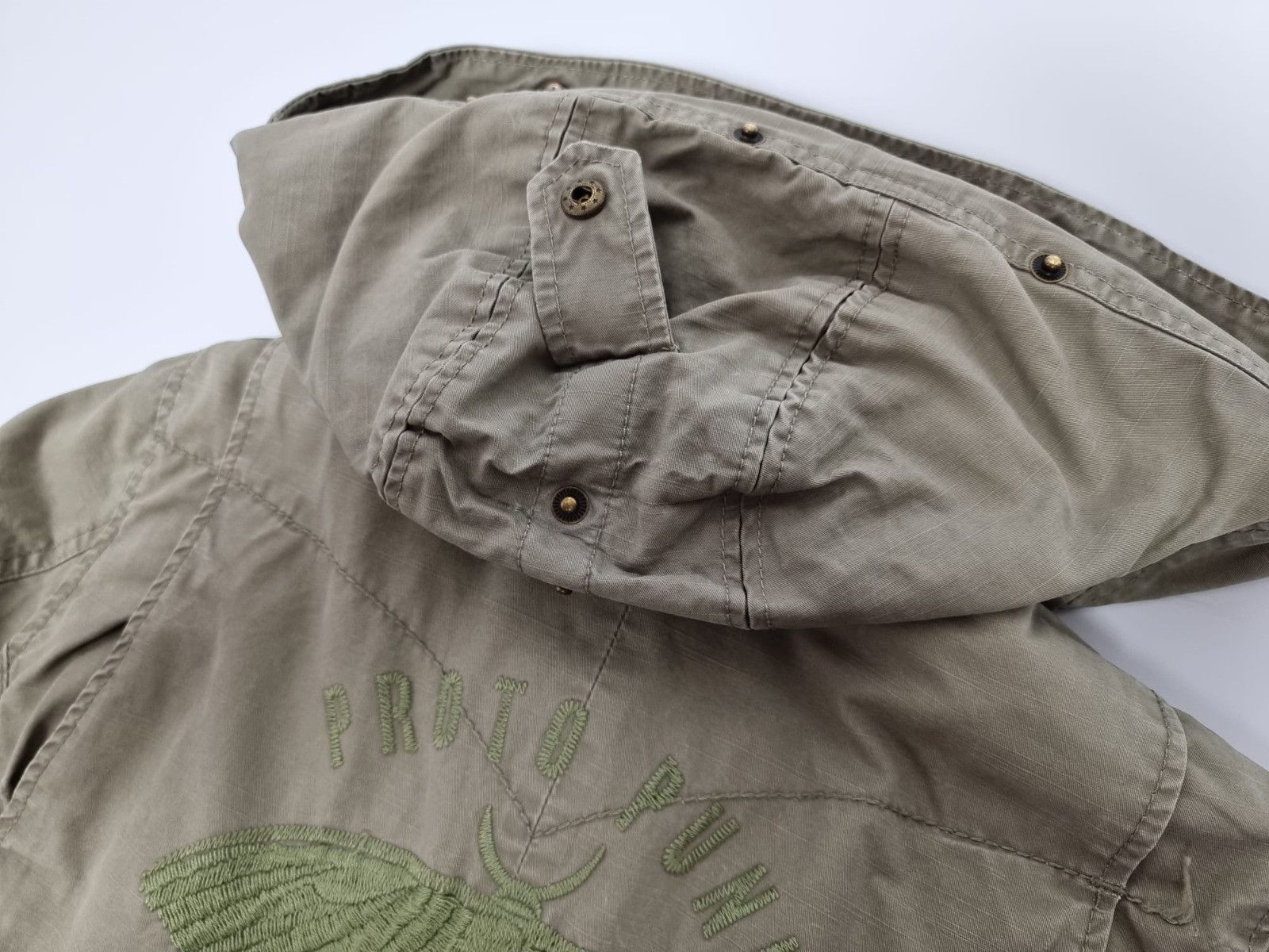Levi's vintage Levi's Proto Punk hooded heavy long jacket S Size US S / EU 44-46 / 1 - 6 Thumbnail
