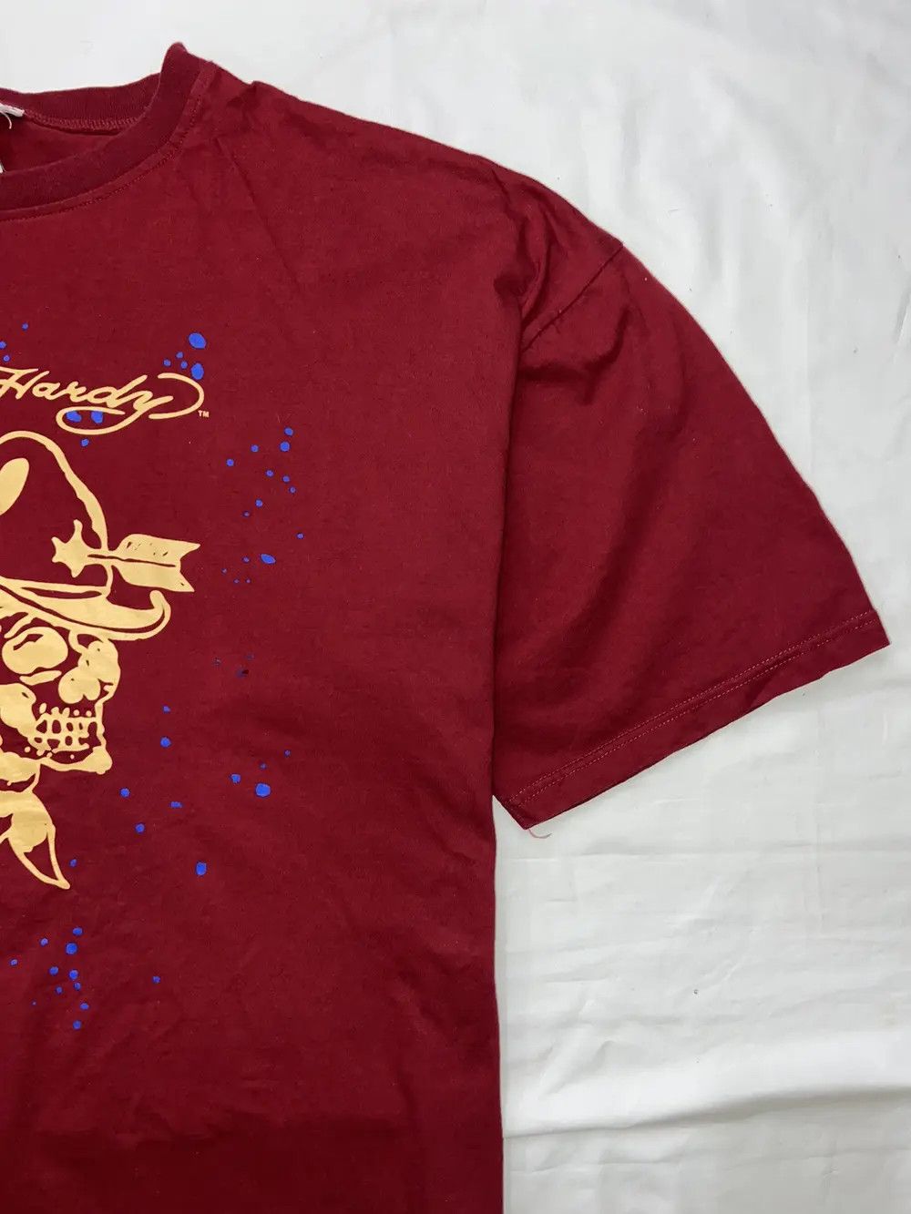 Ed Hardy VINTAGE ED HARDY OVERSIZED BAGGY Y2K T SHIRT TEE SIZE 6XL Size US XXL / EU 58 / 5 - 11 Thumbnail
