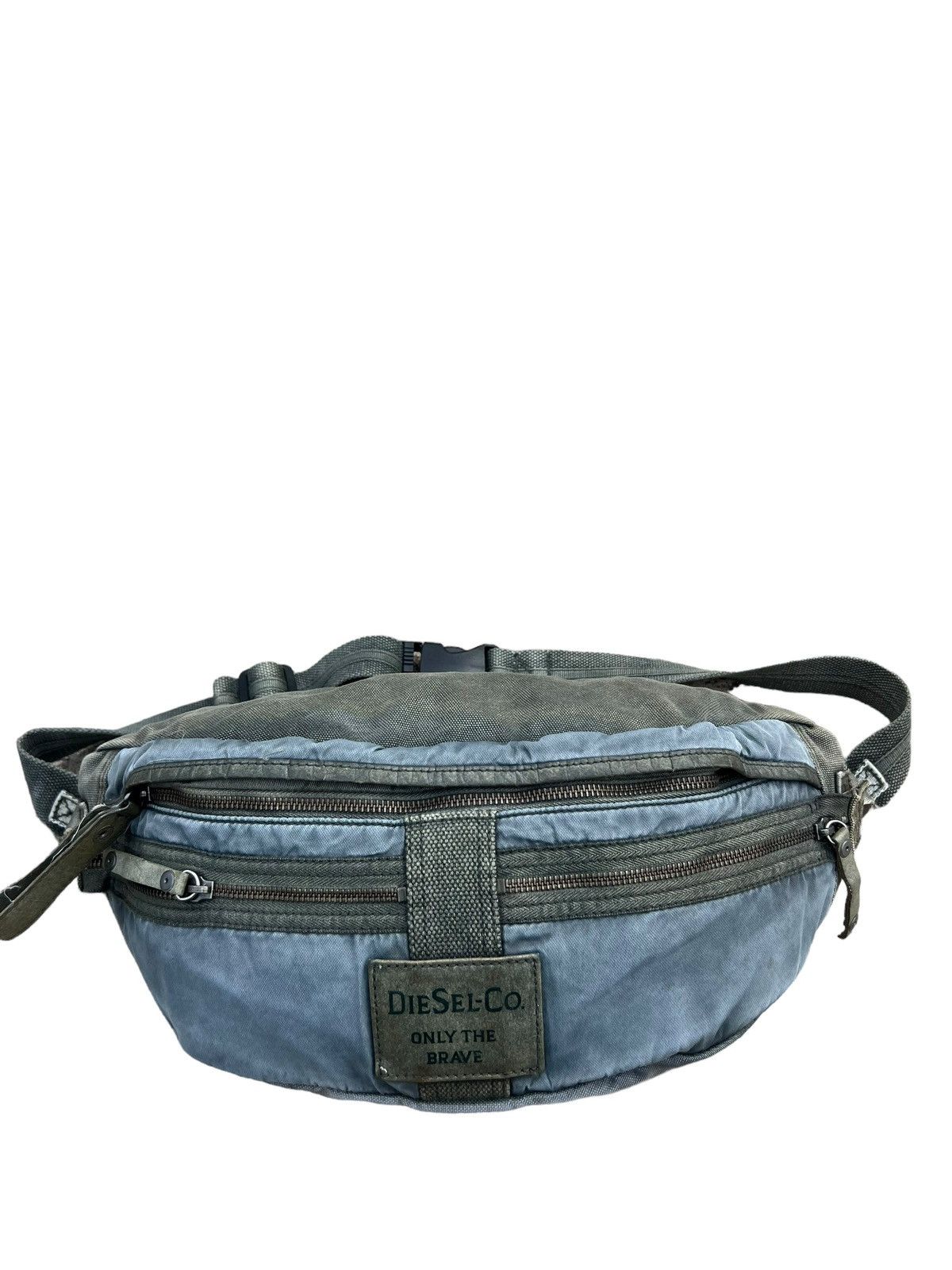 Diesel Vintage Diesel Only The Brave Fade Waxed Distress Bag Size ONE SIZE - 8 Thumbnail