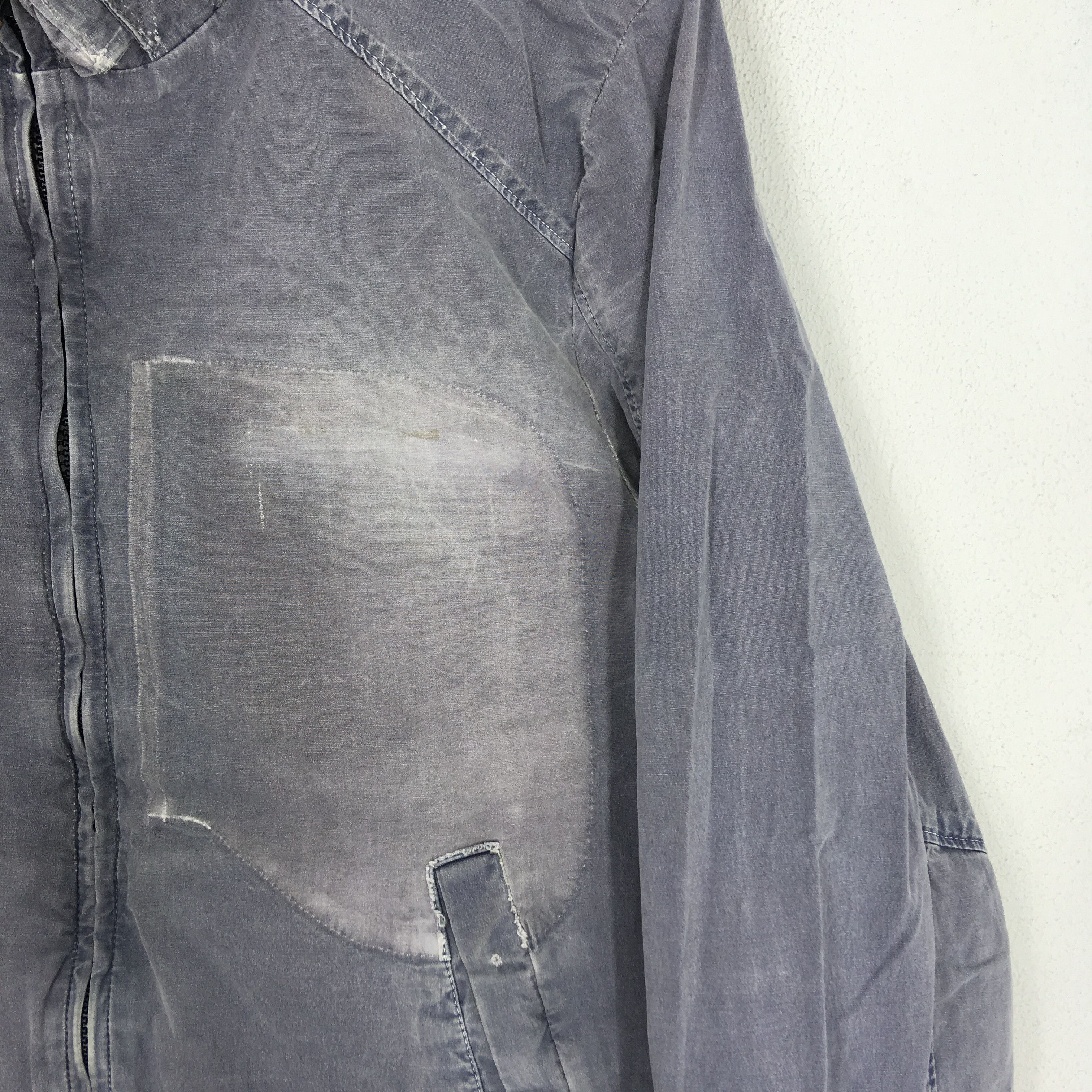 C.P. Company Vintage Heavy Used C.P Company Denim Jacket Jeans Size US M / EU 48-50 / 2 - 6 Thumbnail