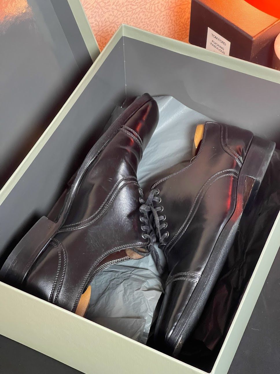 Tom Ford Tom Ford Gianni Oxford Lace Up Cordovan Leather Shoes Size US 8 / EU 41 - 8 Thumbnail