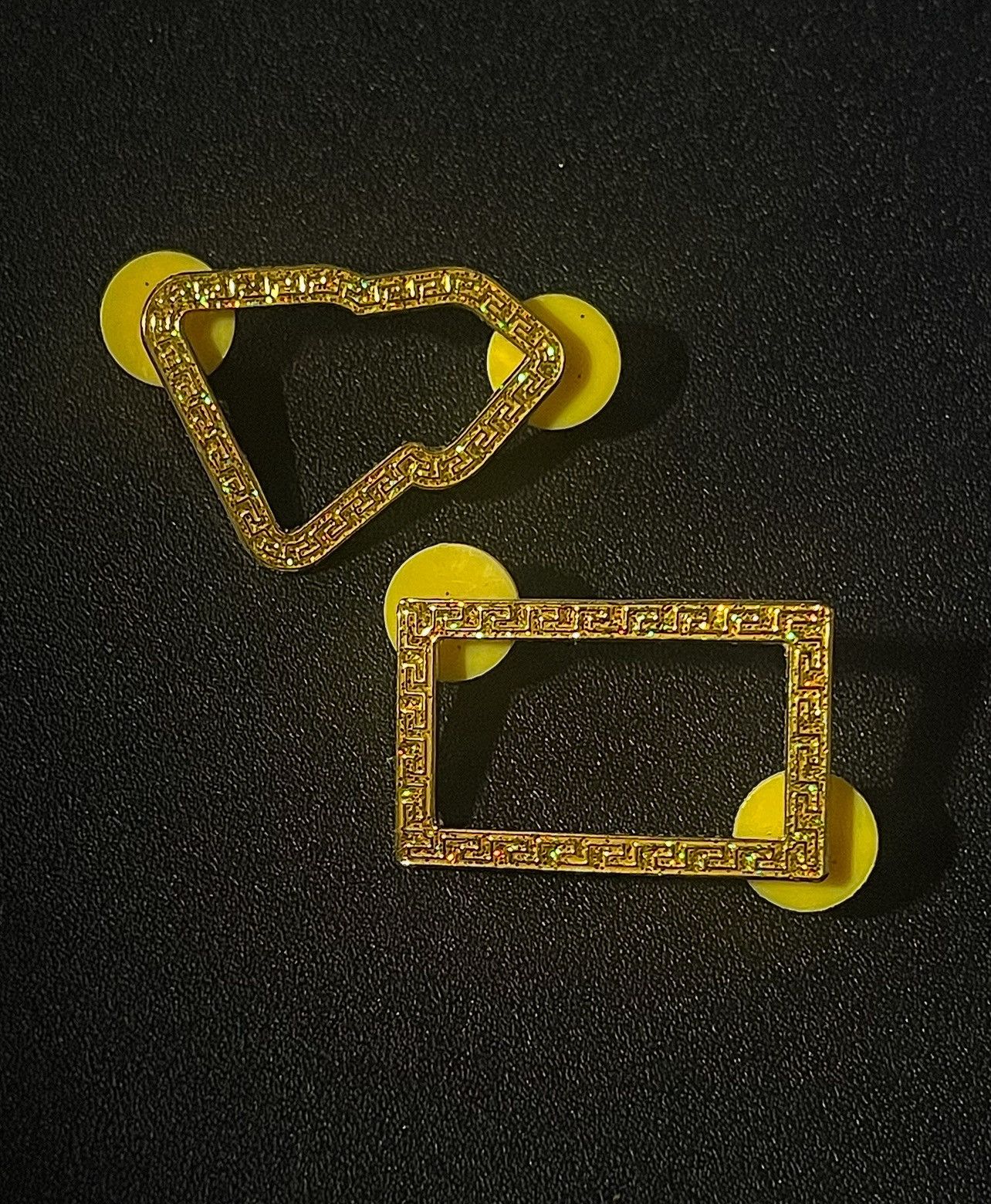 New Era Custom Versace New Era Hat Border Pins by @Mikebendsbrims Size ONE SIZE - 13 Thumbnail
