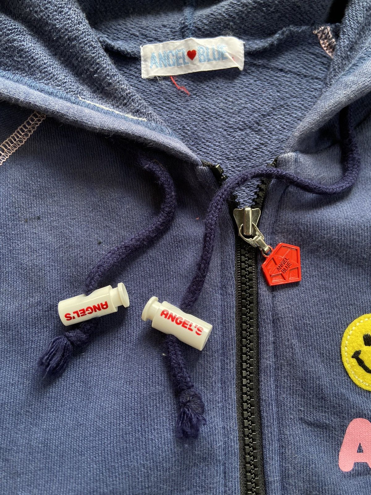 Angel Blue ANGELS BLUE POP & CUTE HAVE A NICE SMILE ZIP HOODIE Size US S / EU 44-46 / 1 - 10 Thumbnail
