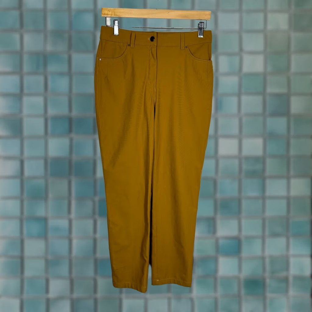 Lululemon Lululemon City Sleek 5 Pocket 7/8 Pant 8 Spiced Bronze Gold Women High Rise Size 30" / US 8 / IT 44 - 1 Thumbnail