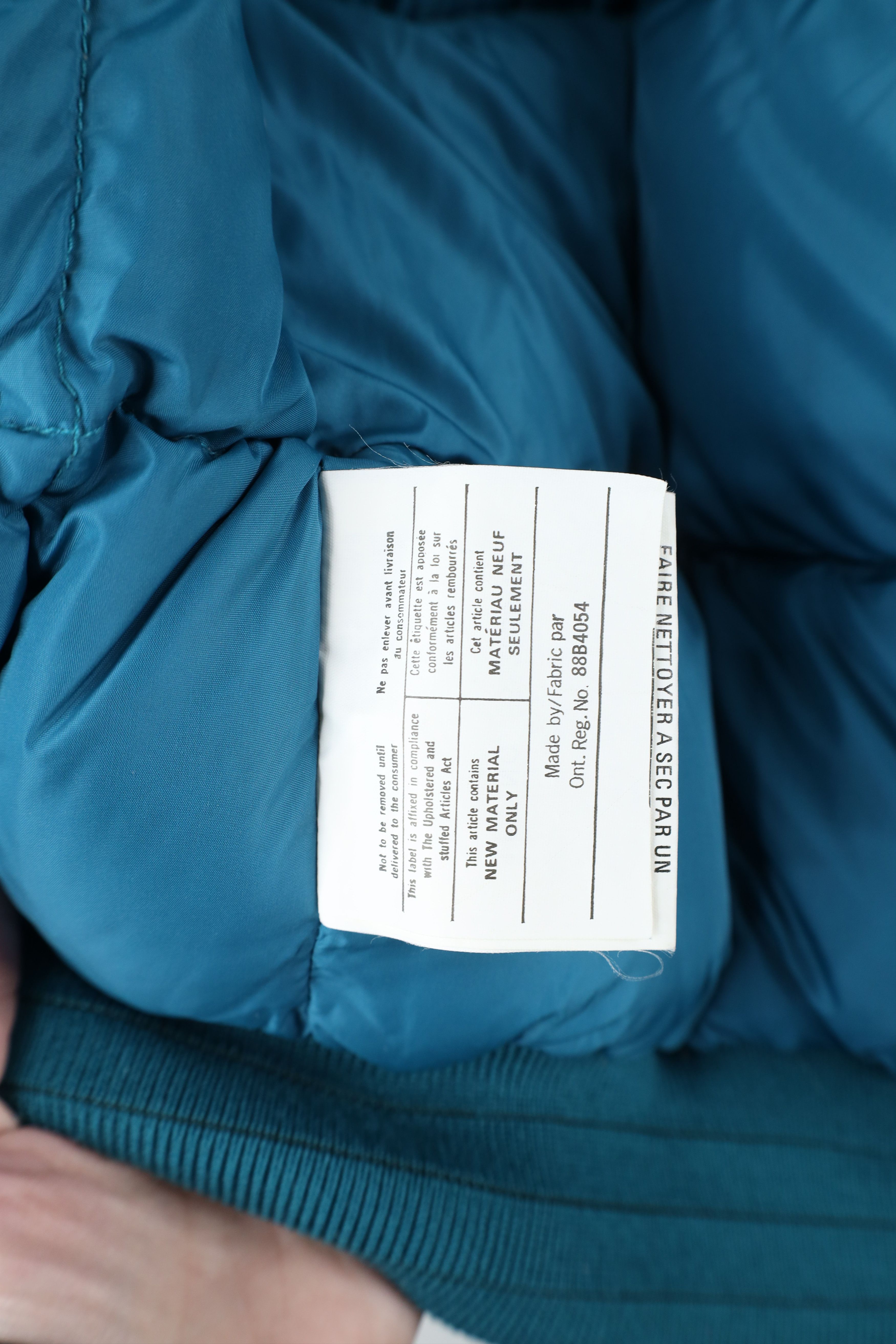 Eddie Bauer × Vintage Vintage 90s Eddie Bauer Down Fill Puffer Vest Jacket Teal Size L / US 10 / IT 46 - 10 Thumbnail