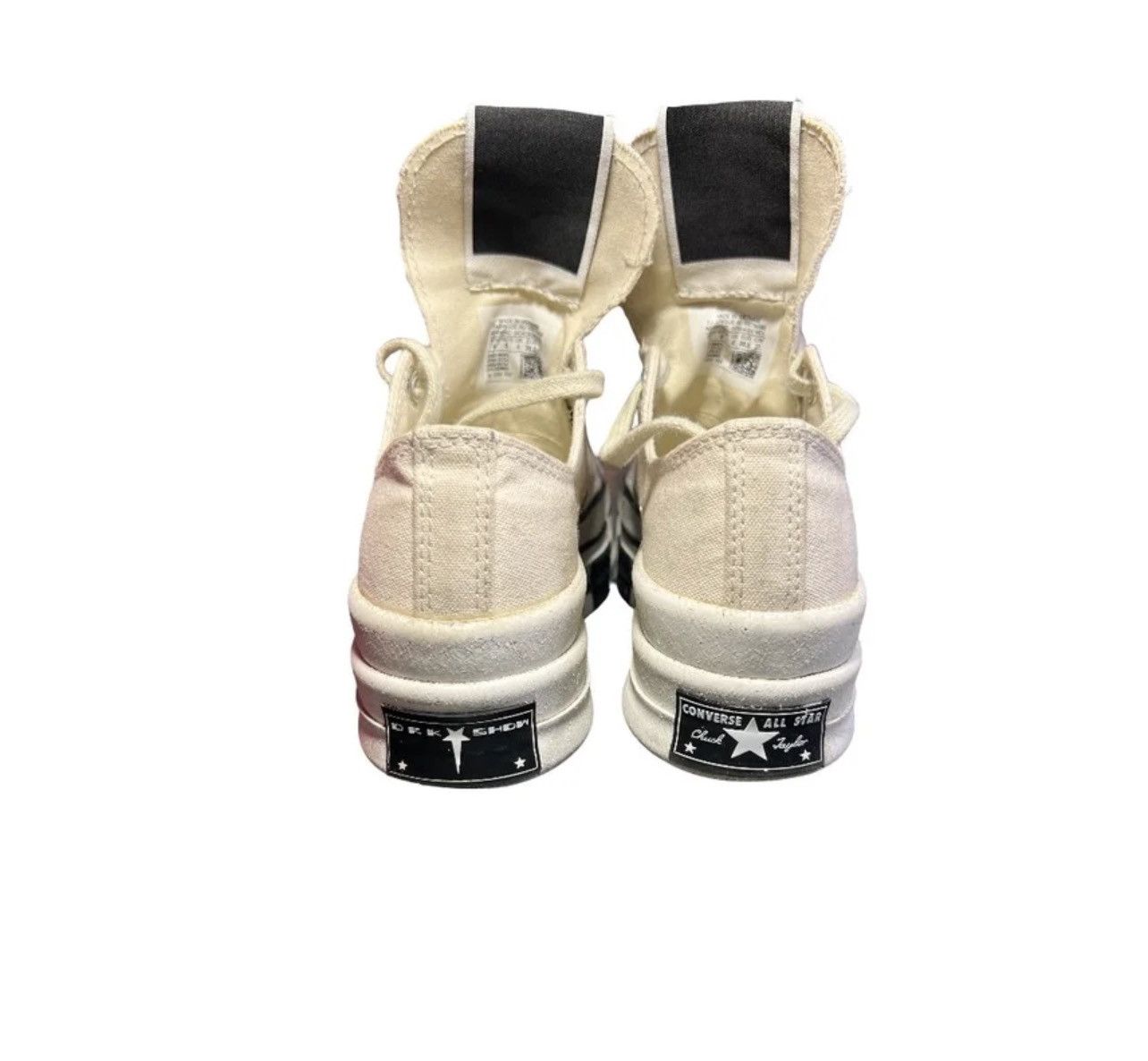 Rick Owens Rick Owens DRKSHDW DBL Drkstar off-white Unisex US 4. Size US 6.5 / IT 36.5 - 3 Thumbnail