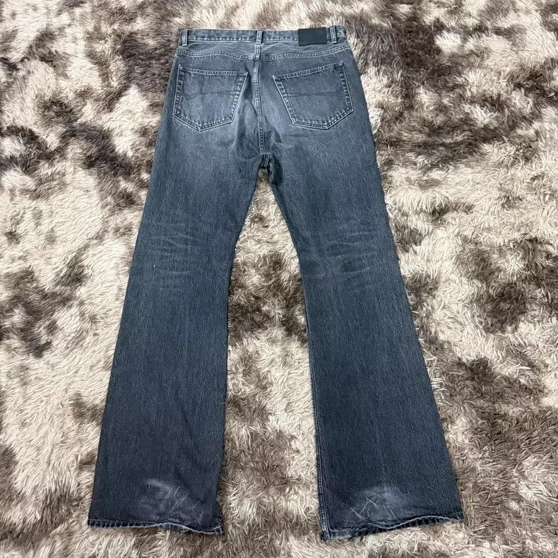 Balenciaga Balenciaga Washed Mid-Rise Flared Jeans Size 42" / US 20 - 4 Thumbnail