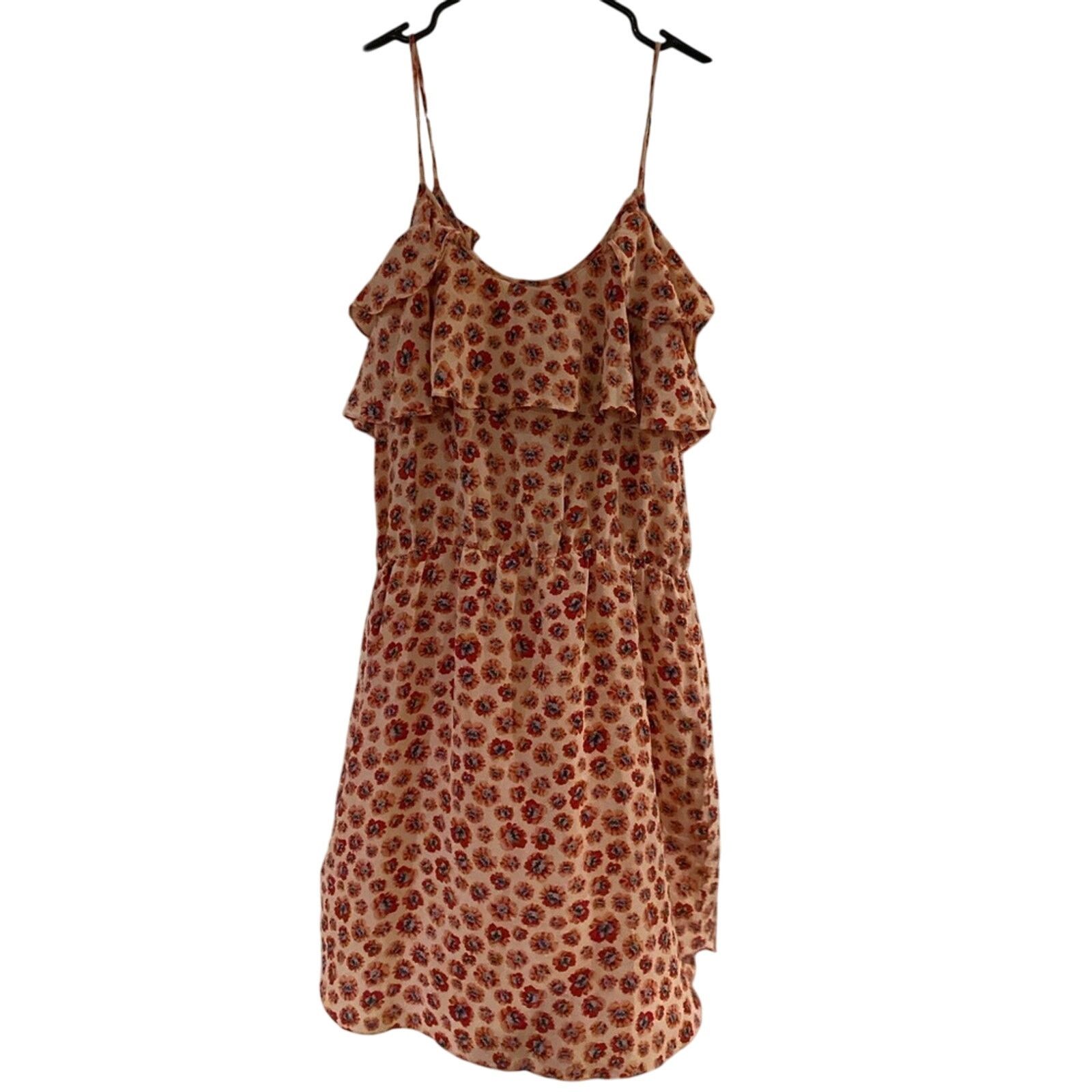 Rebecca Taylor Rebecca Taylor silk floral dress 10 Size L / US 10 / IT 46 - 3 Thumbnail