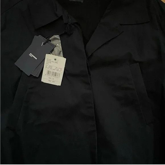 Jil Sander BNWT jil sander cropped oversized button down navy jacket Size L / US 10 / IT 46 - 5 Thumbnail