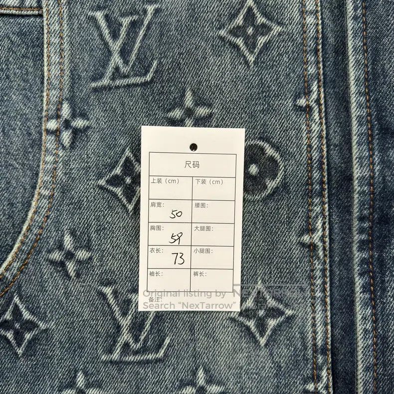 Louis Vuitton Louis Vuitton Dark blue lumberjack denim jacket Size US M / EU 48-50 / 2 - 8 Thumbnail