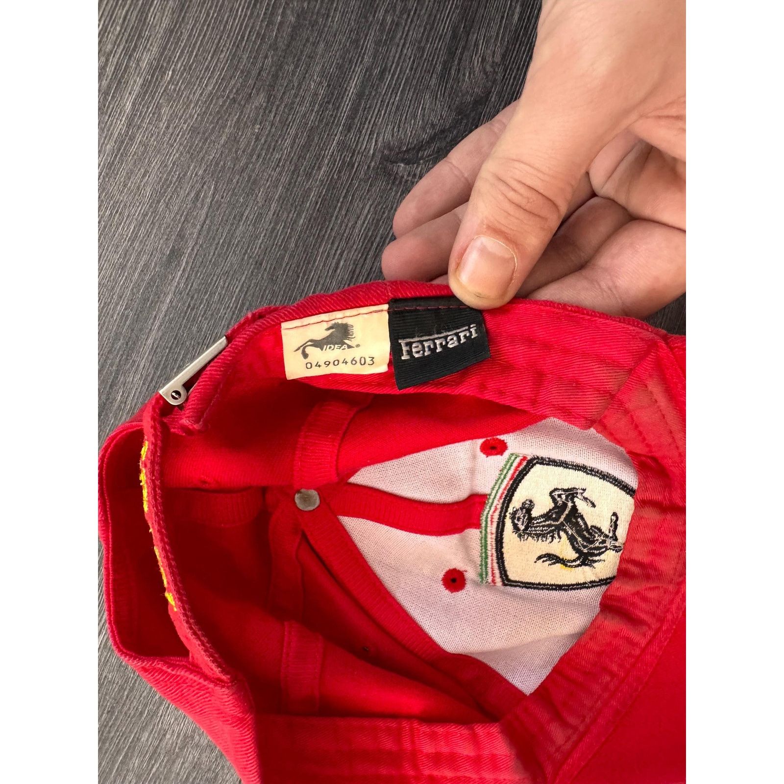Ferrari Vintage Scuderia Ferrari 1999 Cap Size ONE SIZE - 6 Thumbnail