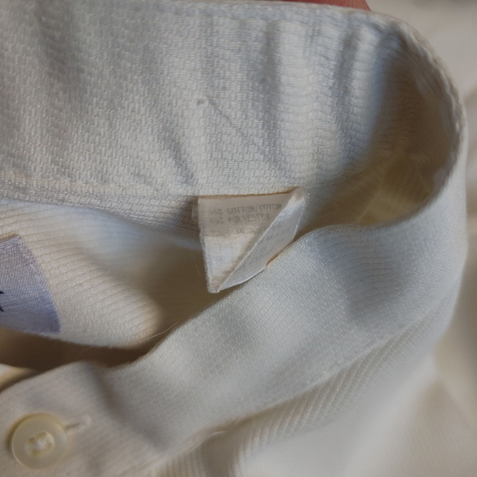 Other Yves Saint Laurent Mens 17.5 34-35 White Casual Dress Shirt Size US XL / EU 56 / 4 - 4 Thumbnail